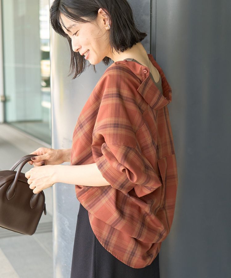 AMERICAN HOLIC「イージーケアチェックシャツ【360&deg;着こなしシャツ】」|シャツ・ブラウス|