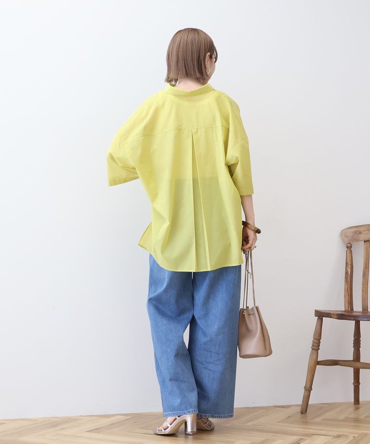 AMERICAN HOLIC「イージーケア+接触冷感Wポケットオーバーシャツ」|シャツ・ブラウス|