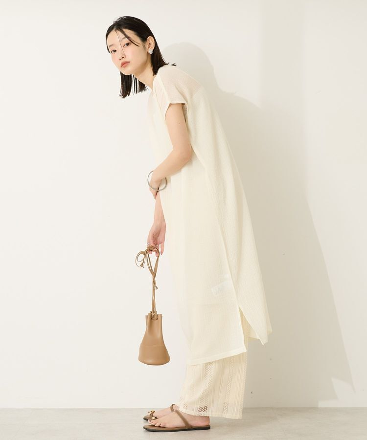 AMERICAN HOLIC「ポコポコノースリーブワンピース【インナー付き】」|ワンピース|