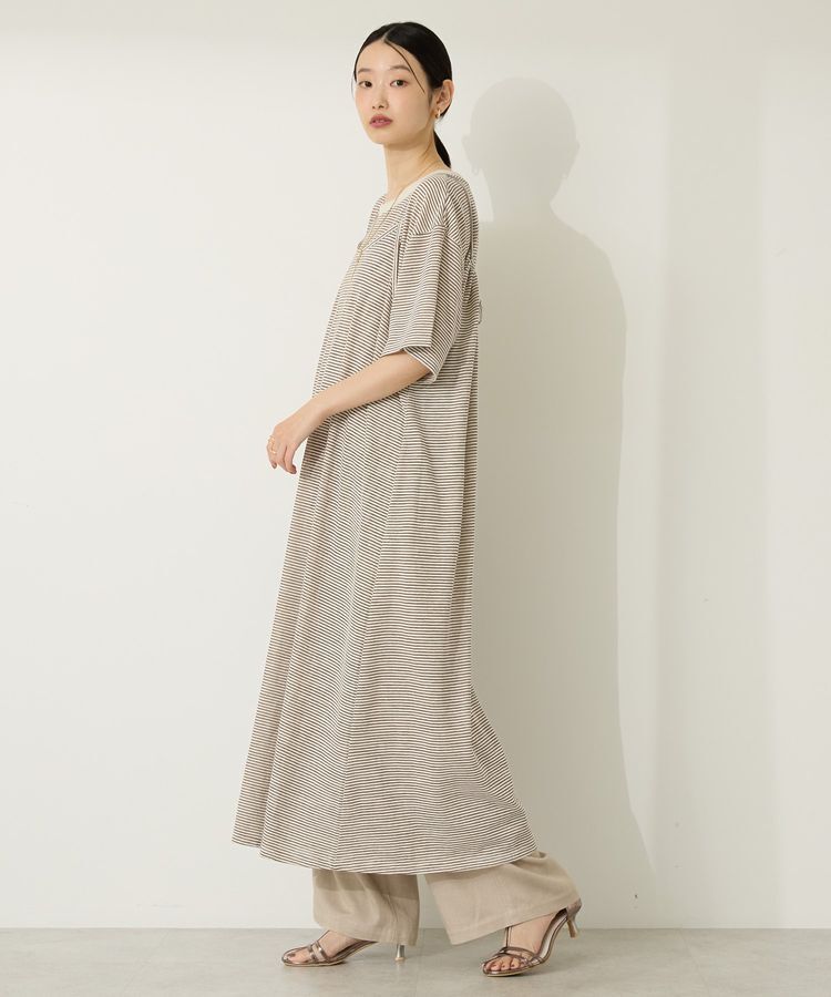 AMERICAN HOLIC「【2点セット】レイヤードボーダーＴワンピース」|ワンピース|