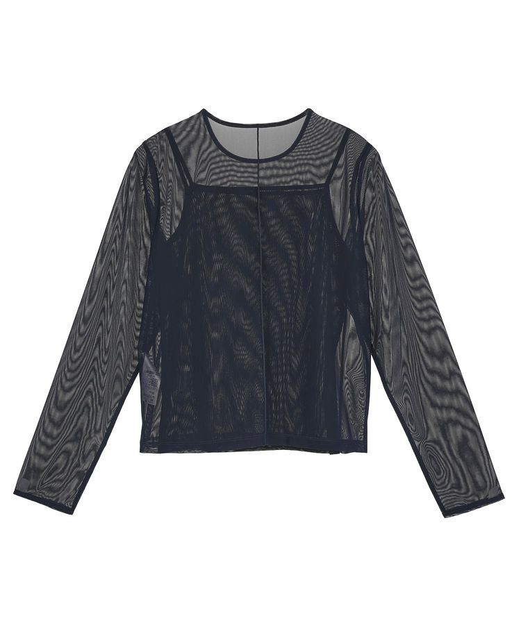 AMERICAN HOLIC「【2点セット】チュールキャミレイヤードトップス」|Tシャツ・カットソー|