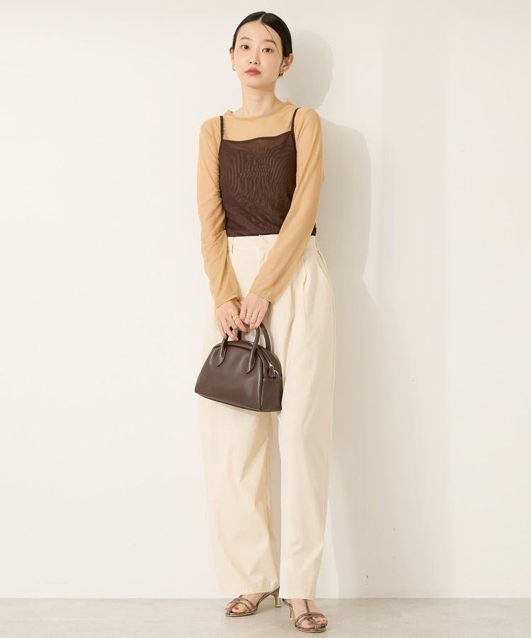 AMERICAN HOLIC「【2点セット】チュールキャミレイヤードトップス」|Tシャツ・カットソー|