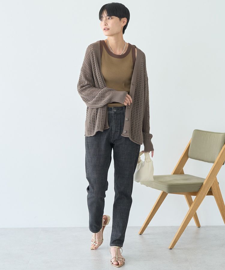 AMERICAN HOLIC「テーパードデニム」|デニム|