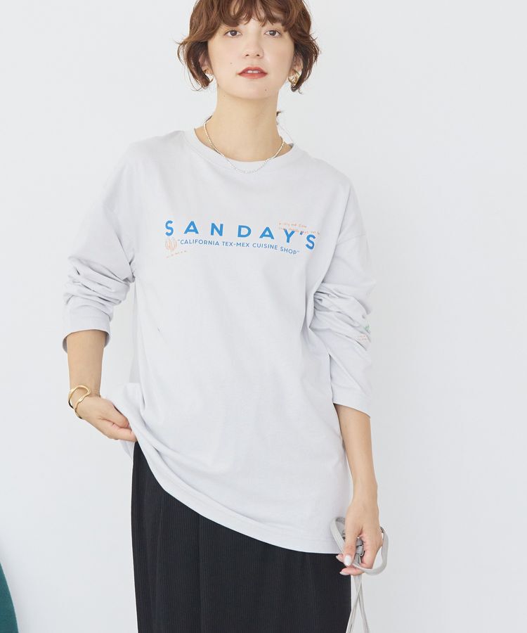 AMERICAN HOLIC「SANDAYS ロングTシャツ/チュニック」|Tシャツ・カットソー|