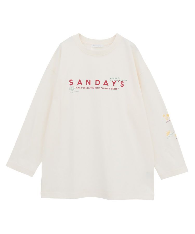 AMERICAN HOLIC「SANDAYS ロングTシャツ/チュニック」|Tシャツ・カットソー|