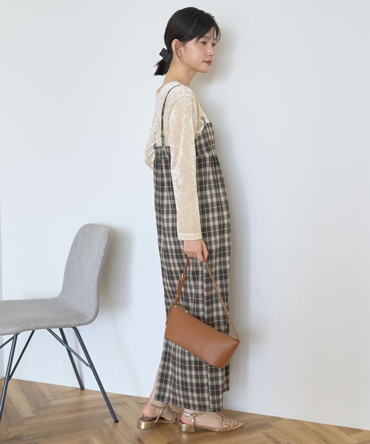 AMERICAN HOLIC「タック切替キャミワンピース」|ワンピース|