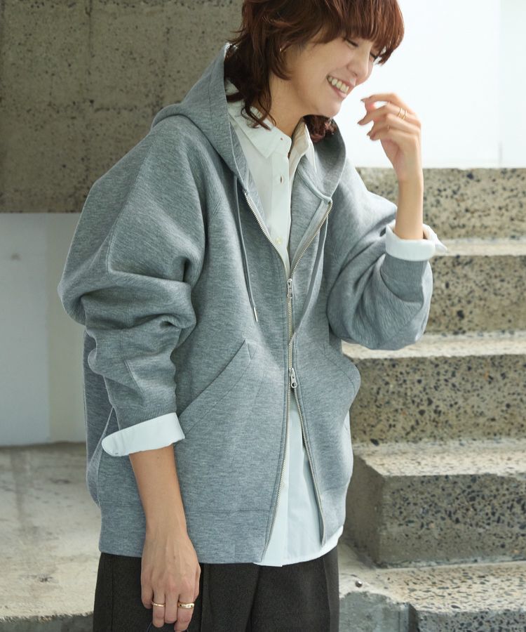 AMERICAN HOLIC「ダンボールポンチZIPパーカー」|スウェット・ジャージ|