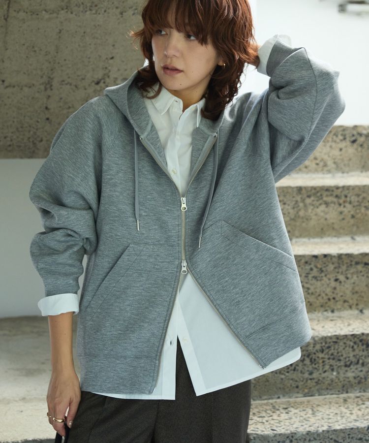 AMERICAN HOLIC「ダンボールポンチZIPパーカー」|スウェット・ジャージ|