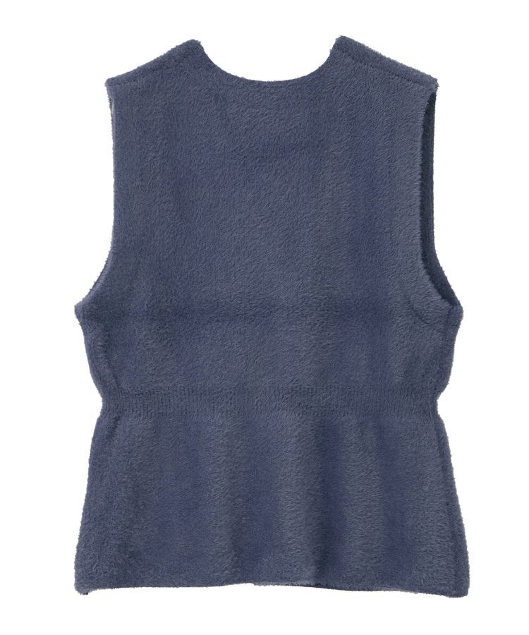 AMERICAN HOLIC「ミニシャギーペプラムベスト」|ベスト・ジレ|