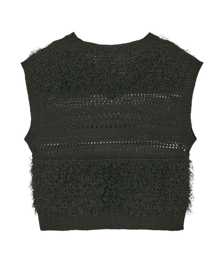 AMERICAN HOLIC「ループミックスニットベスト」|ベスト・ジレ|