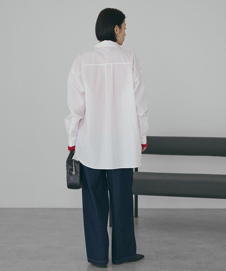 AMERICAN HOLIC「イージーケアハイネックシャツ」|シャツ・ブラウス|