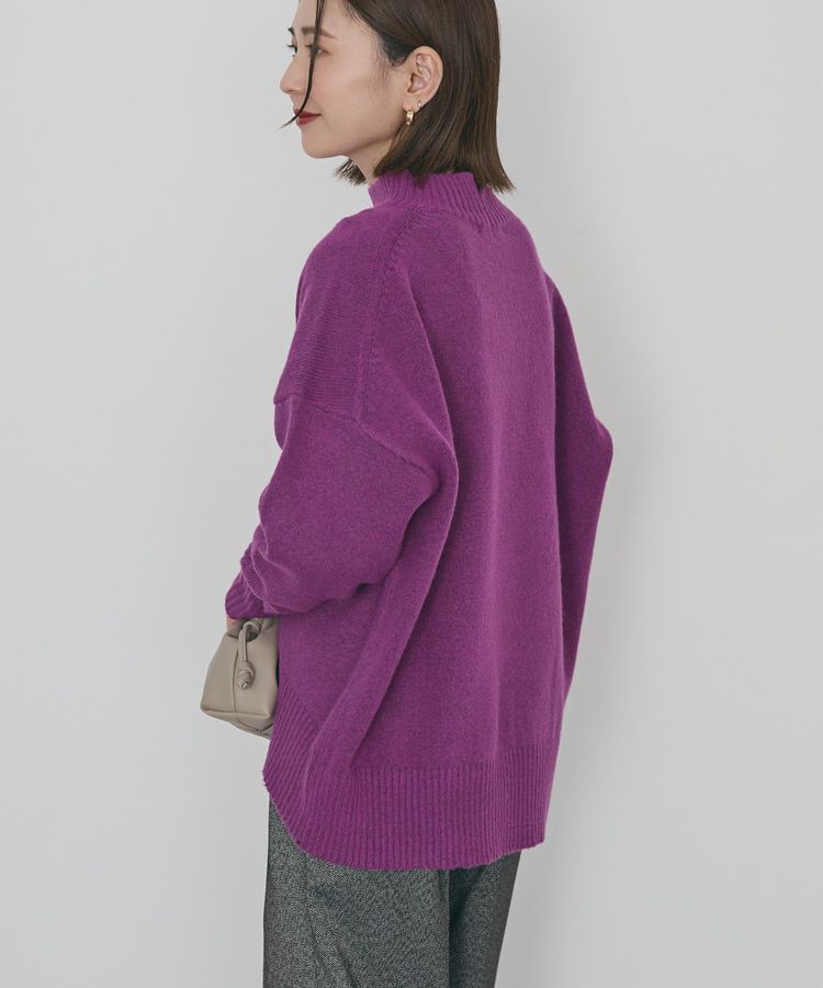 AMERICAN HOLIC「モックネックコクーンニットプルオーバー」|ニット・セーター|