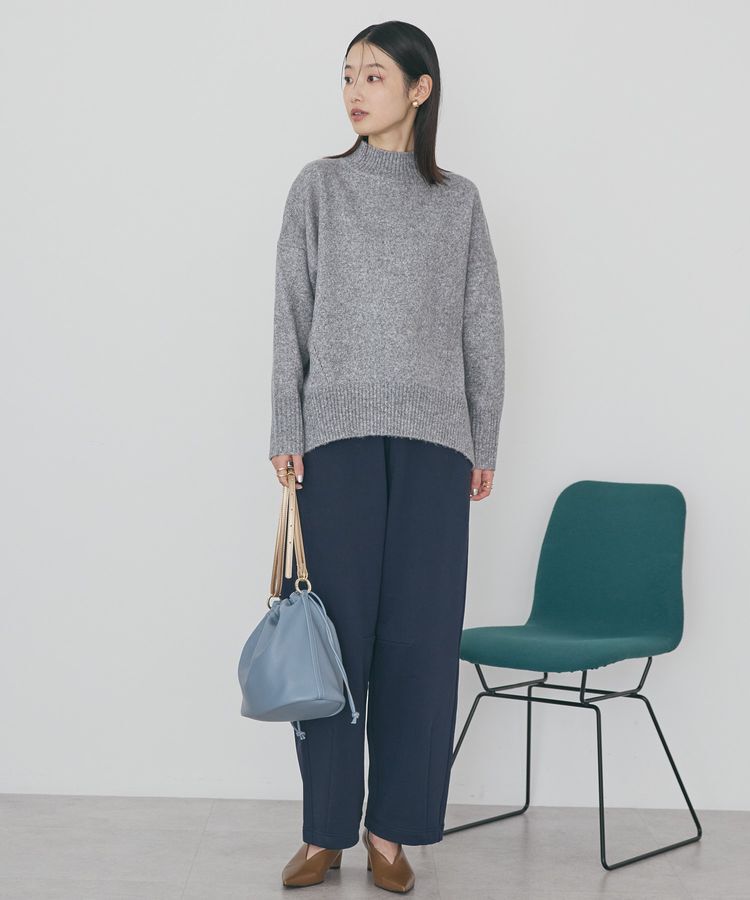 AMERICAN HOLIC「モックネックコクーンニットプルオーバー」|ニット・セーター|