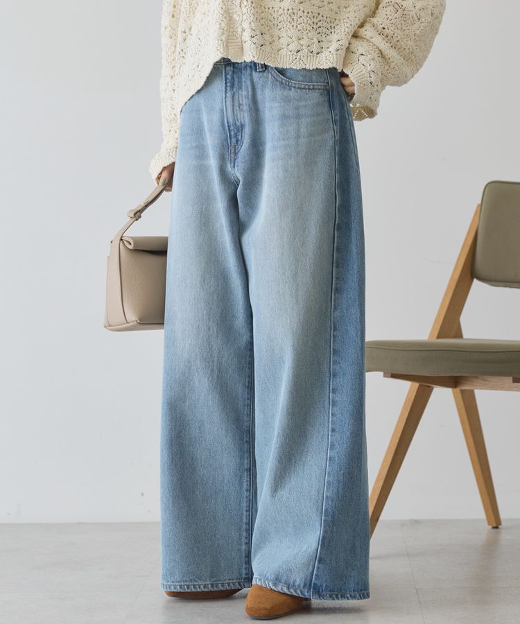 AMERICAN HOLIC「バギーデニムパンツ」|デニム|