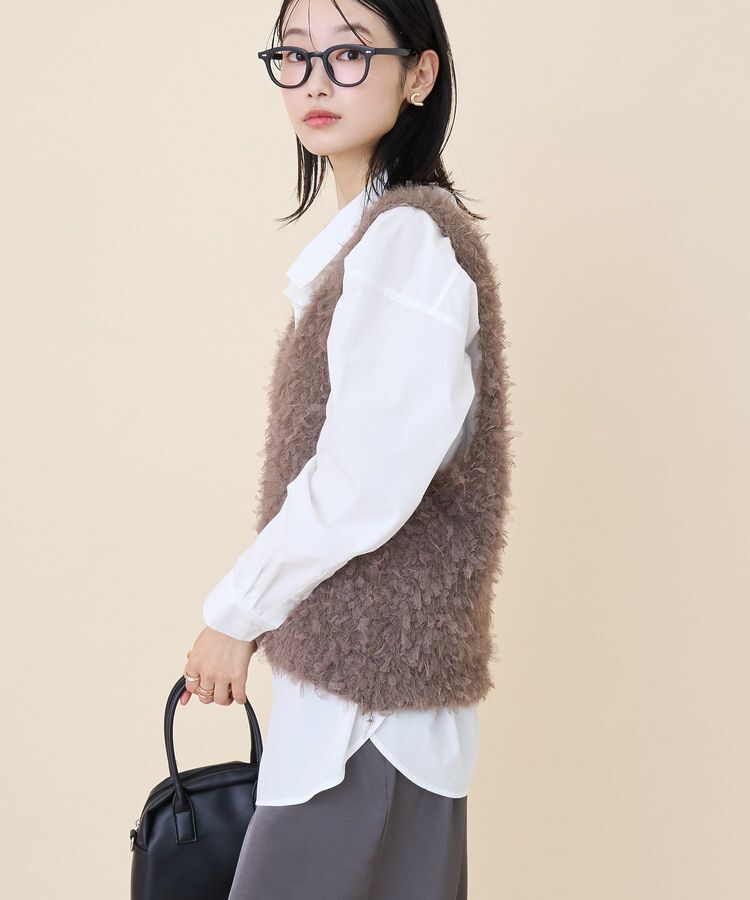 AMERICAN HOLIC「テープヤーンニットベスト」|ベスト・ジレ|