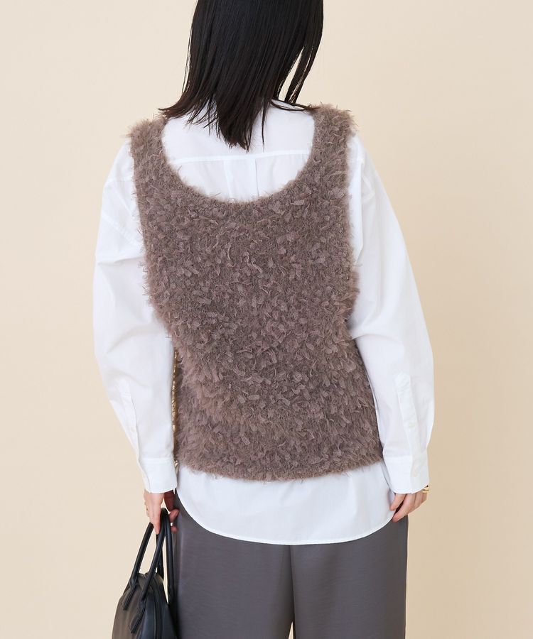 AMERICAN HOLIC「テープヤーンニットベスト」|ベスト・ジレ|