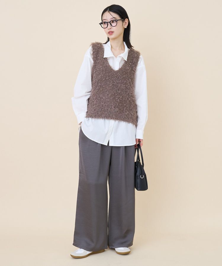 AMERICAN HOLIC「テープヤーンニットベスト」|ベスト・ジレ|