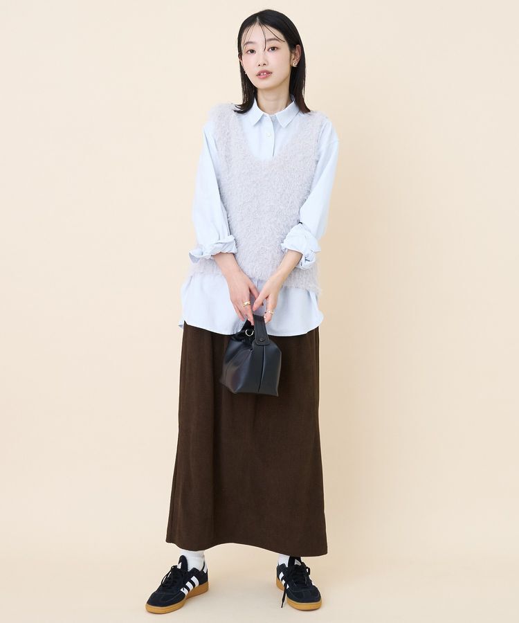 AMERICAN HOLIC「テープヤーンニットベスト」|ベスト・ジレ|