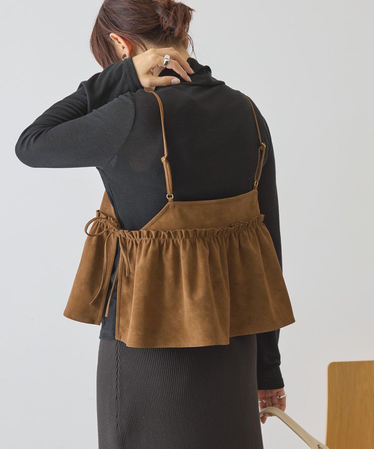 AMERICAN HOLIC「レザーライクビスチェ」|ベスト・ジレ|