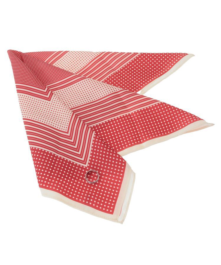 AMERICAN HOLIC「【リングSET】ドット柄スカーフ」|バンダナ・スカーフ|