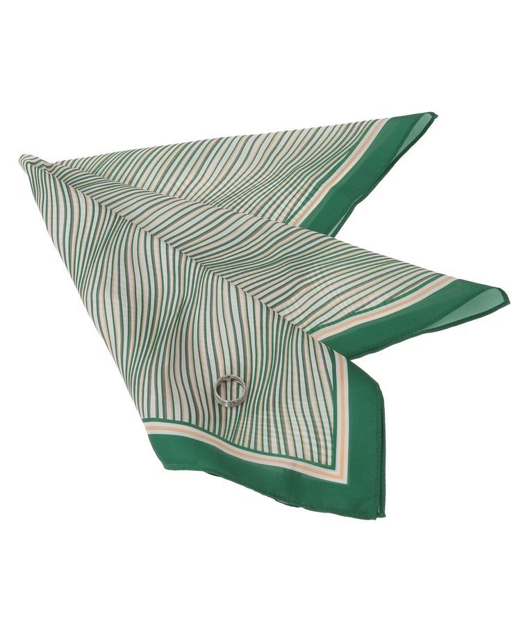 AMERICAN HOLIC「【リングSET】波ストライプ柄スカーフ」|バンダナ・スカーフ|