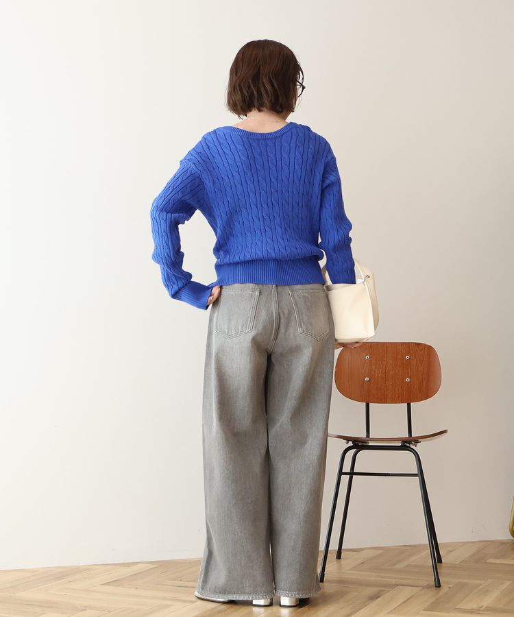 AMERICAN HOLIC「ケーブルニットカーディガン」|カーディガン|