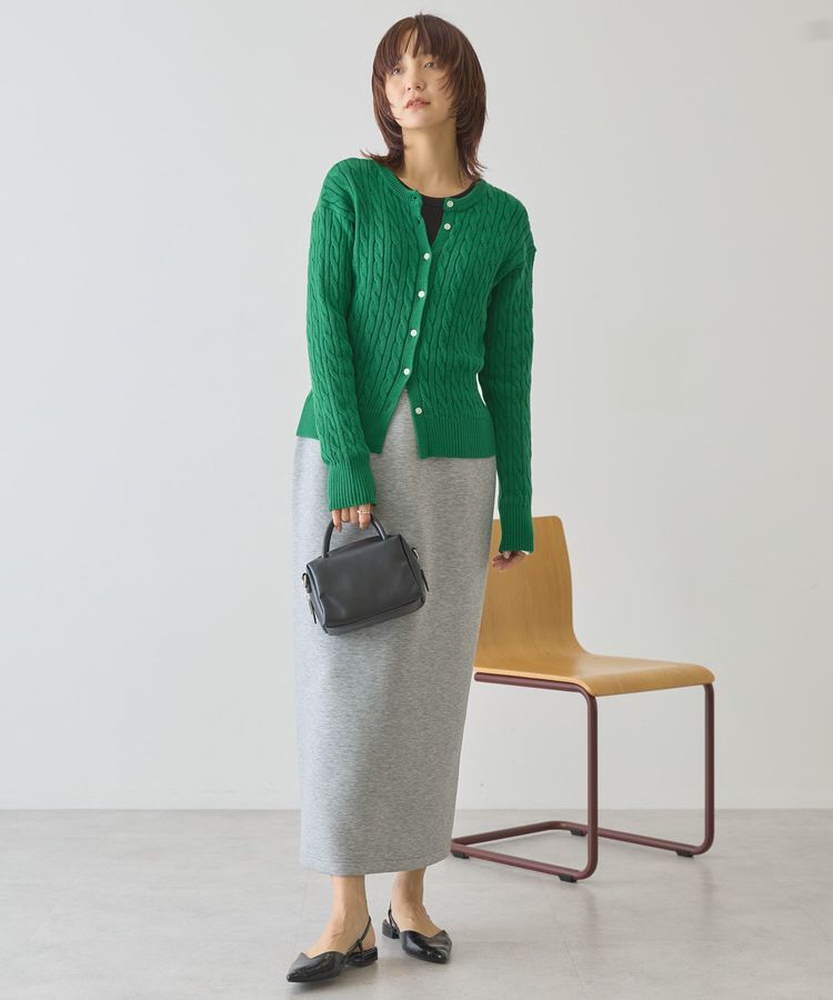 AMERICAN HOLIC「ケーブルニットカーディガン」|カーディガン|
