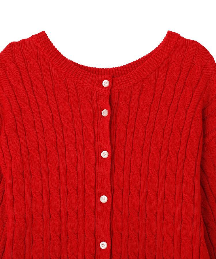 AMERICAN HOLIC「ケーブルニットカーディガン」|カーディガン|