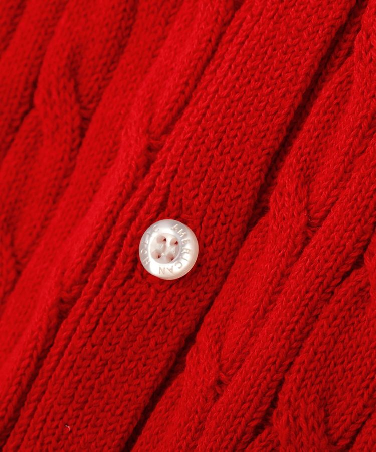 AMERICAN HOLIC「ケーブルニットカーディガン」|カーディガン|