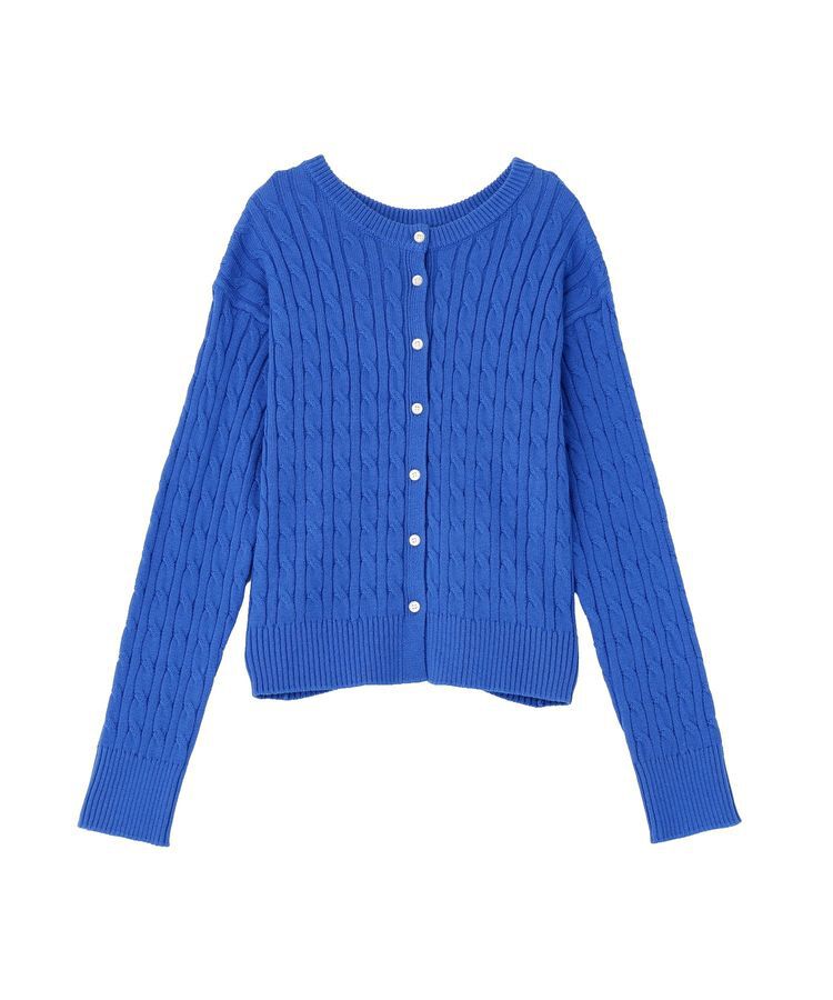 AMERICAN HOLIC「ケーブルニットカーディガン」|カーディガン|