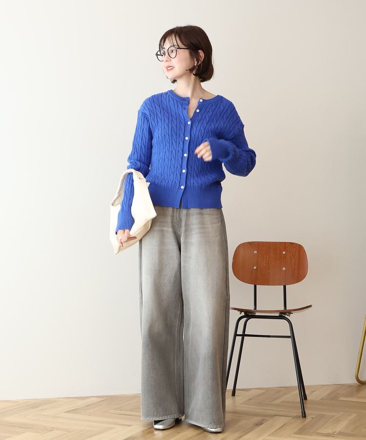 AMERICAN HOLIC「ケーブルニットカーディガン」|カーディガン|