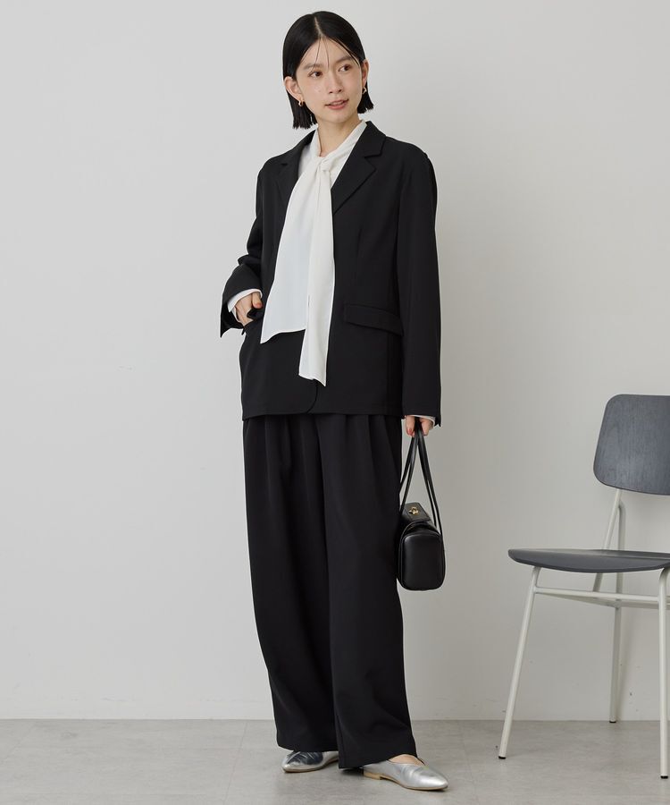 AMERICAN HOLIC「【イージーケア】ナロータイブラウス」|シャツ・ブラウス|