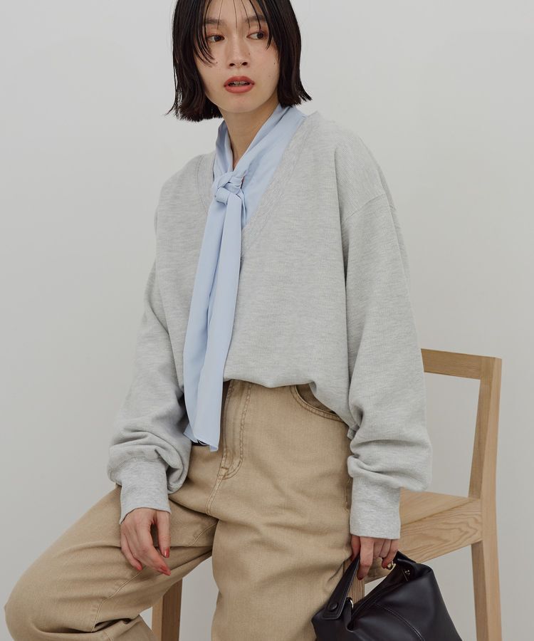 AMERICAN HOLIC「【イージーケア】ナロータイブラウス」|シャツ・ブラウス|