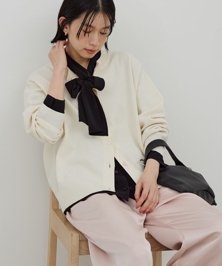 AMERICAN HOLIC「【イージーケア】ナロータイブラウス」|シャツ・ブラウス|