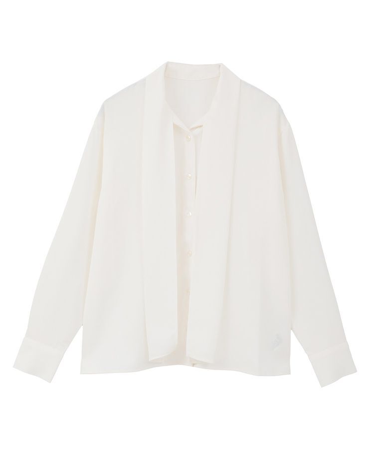 AMERICAN HOLIC「【イージーケア】ナロータイブラウス」|シャツ・ブラウス|