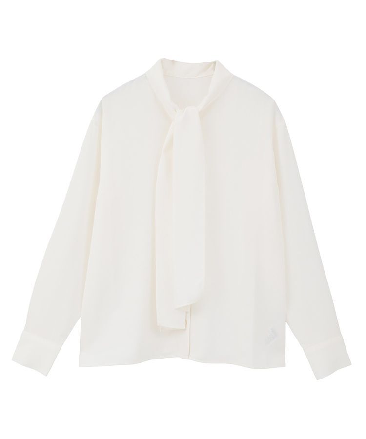 AMERICAN HOLIC「【イージーケア】ナロータイブラウス」|シャツ・ブラウス|