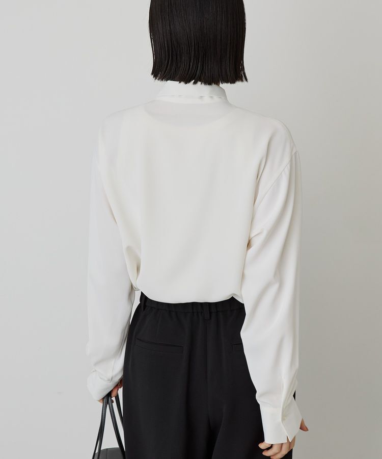 AMERICAN HOLIC「【イージーケア】ナロータイブラウス」|シャツ・ブラウス|