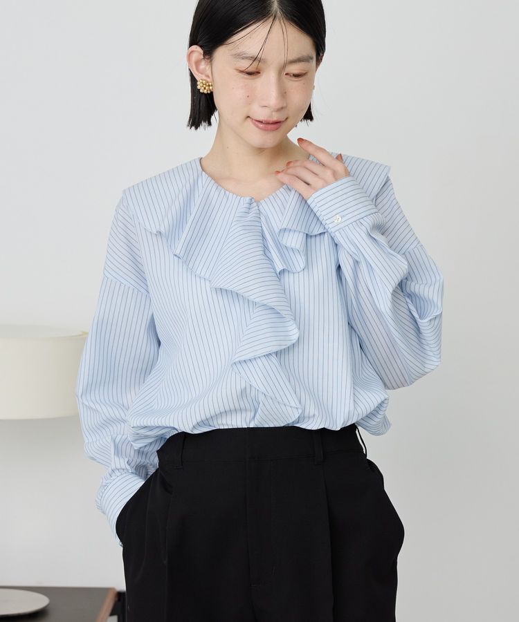 AMERICAN HOLIC「【イージーケア】ラッフルブラウス」|シャツ・ブラウス|