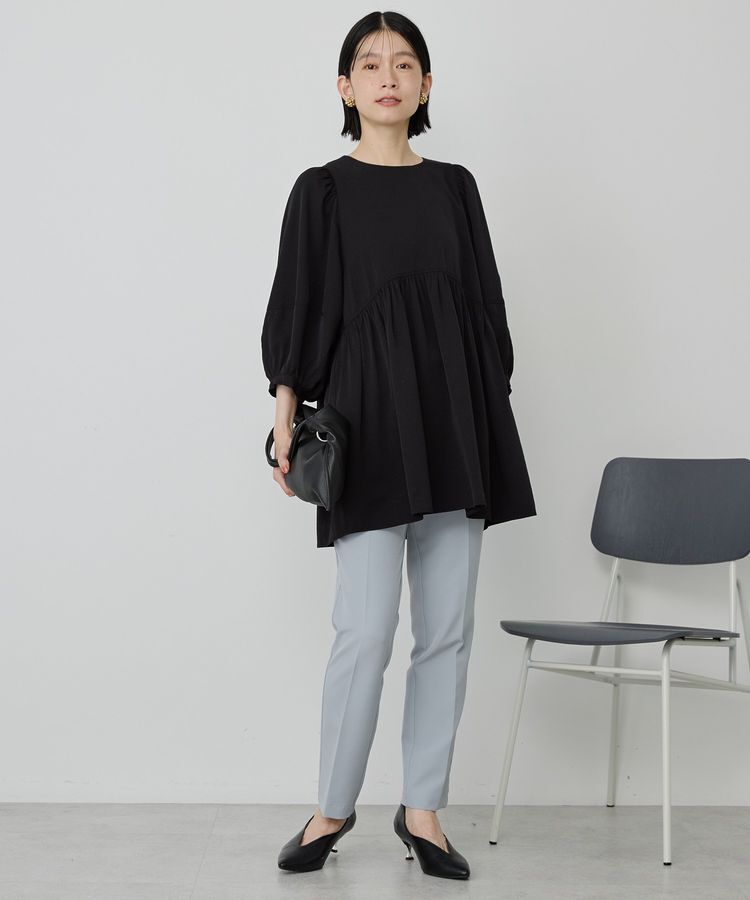 AMERICAN HOLIC「DOTジャガードティアードブラウス」|シャツ・ブラウス|