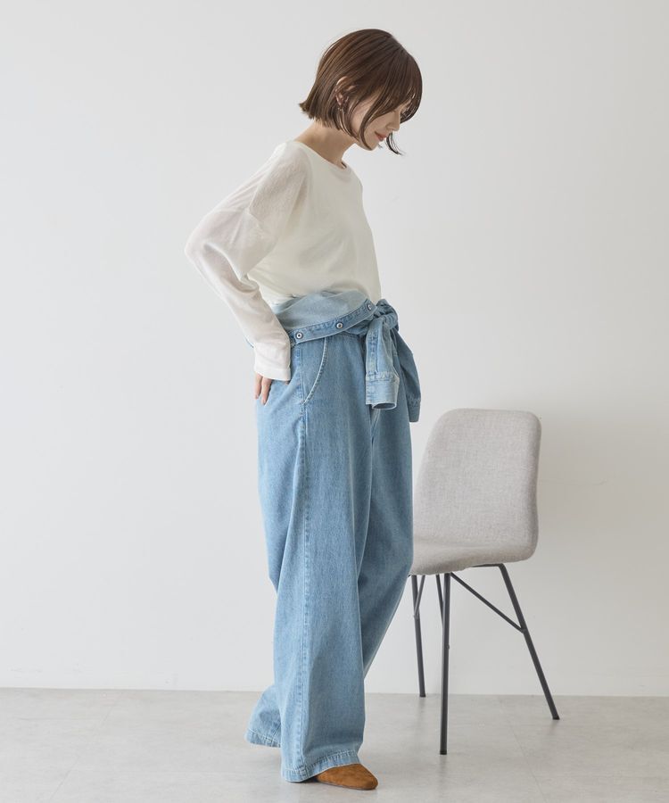 AMERICAN HOLIC「シアーカラープルオーバー」|Tシャツ・カットソー|