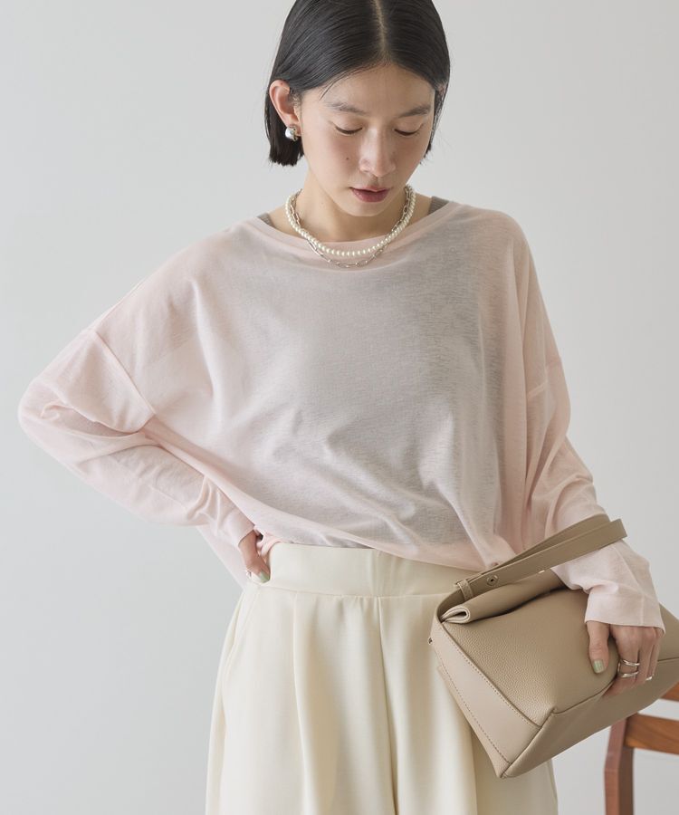 AMERICAN HOLIC「シアーカラープルオーバー」|Tシャツ・カットソー|