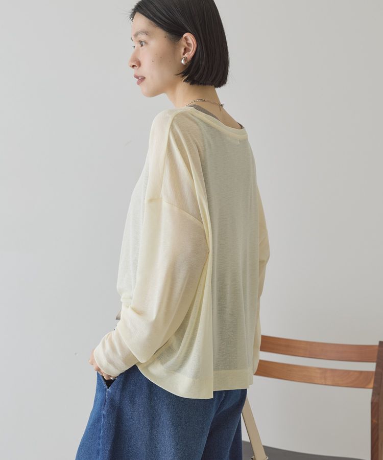 AMERICAN HOLIC「シアーカラープルオーバー」|Tシャツ・カットソー|