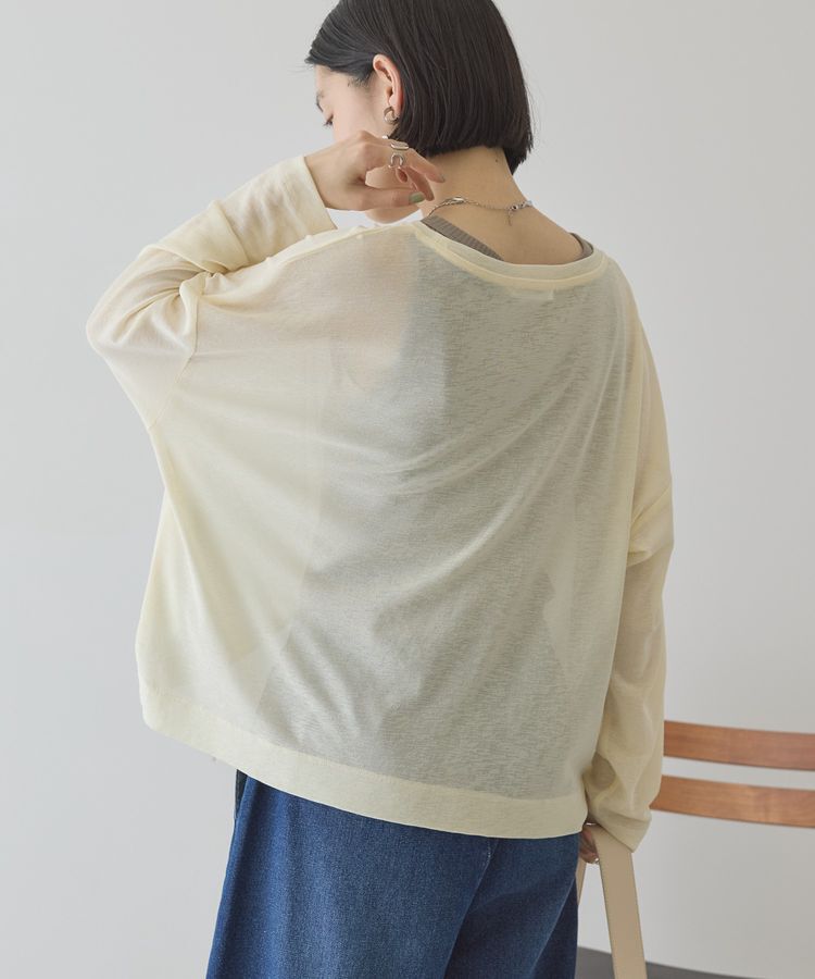 AMERICAN HOLIC「シアーカラープルオーバー」|Tシャツ・カットソー|