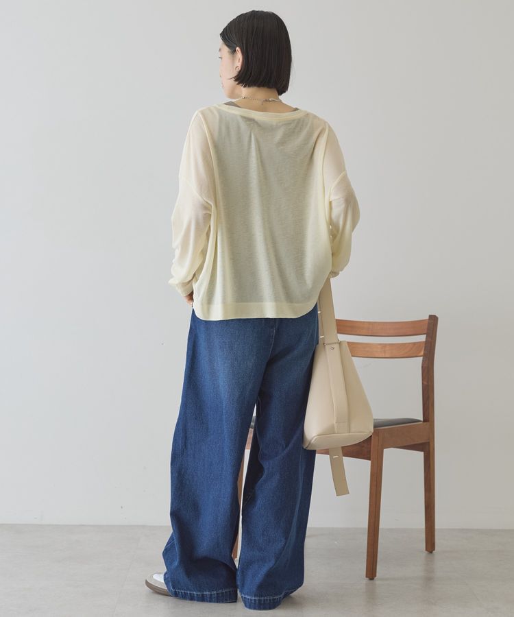 AMERICAN HOLIC「シアーカラープルオーバー」|Tシャツ・カットソー|