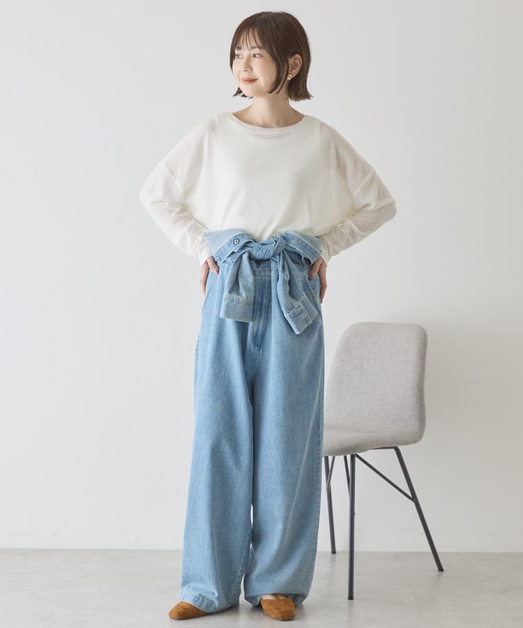 AMERICAN HOLIC「シアーカラープルオーバー」|Tシャツ・カットソー|