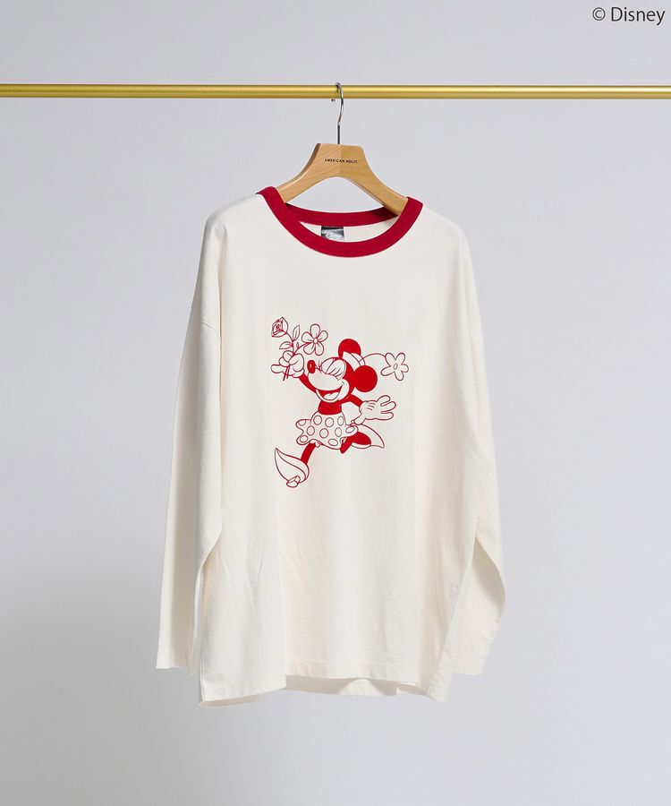 AMERICAN HOLIC「【Mickey&Friends】フロッキーリンガーT」|Tシャツ・カットソー|