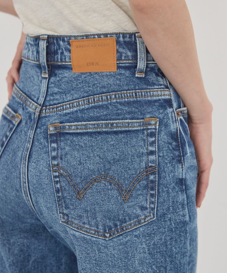 AMERICAN HOLIC「【EDWIN別注】ワイドデニム」|デニム|
