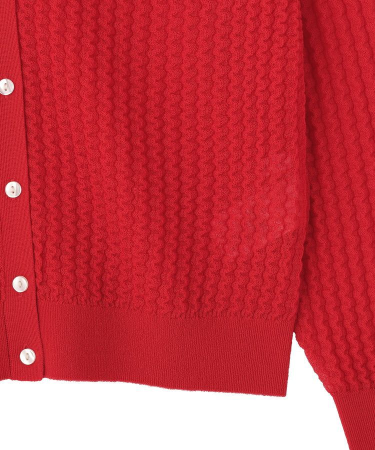 AMERICAN HOLIC「【前後2WAY】透かし編みニットカーディガン」|カーディガン|