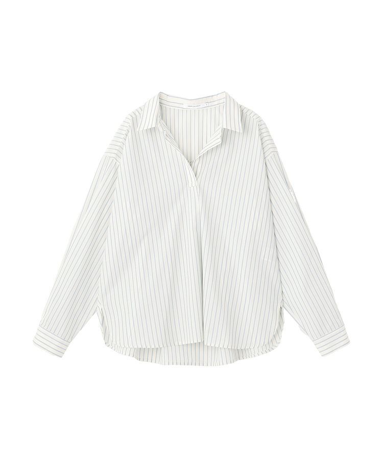 AMERICAN HOLIC「【イージーケア】バックギャザースキッパーシャツ」|シャツ・ブラウス|