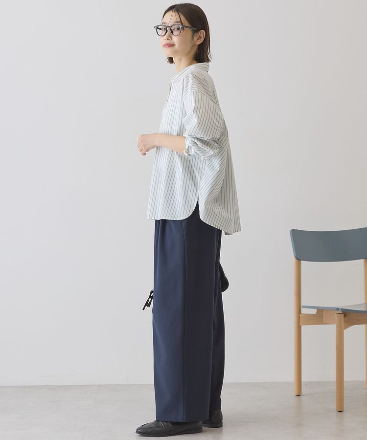 AMERICAN HOLIC「【イージーケア】バックギャザースキッパーシャツ」|シャツ・ブラウス|